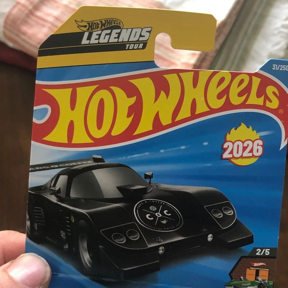 Mattel Hot Wheels Black LA Liebre Car